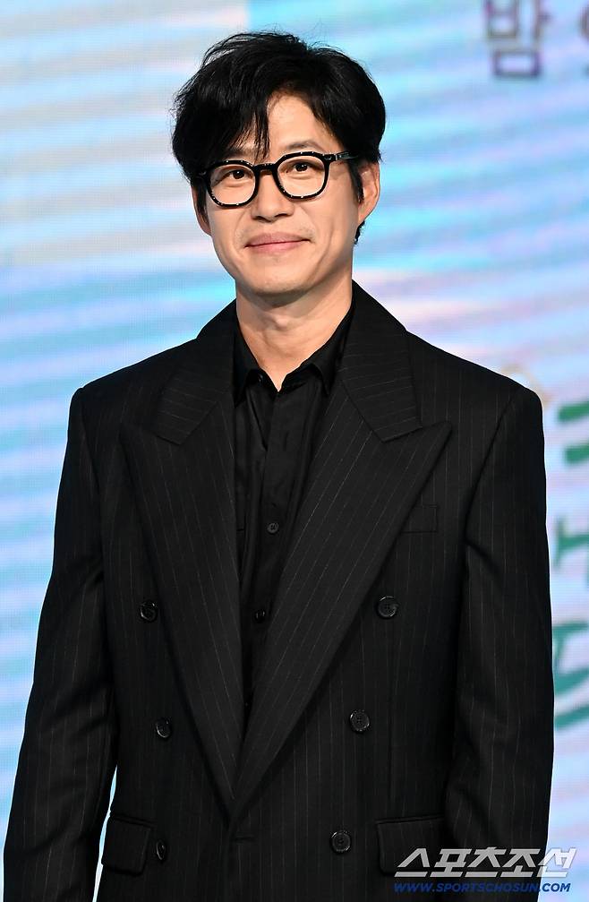 29일 서울 상암동 쇼킹케이팝센터에서 열린 채널A 토일드라마 '여행을 대신해 드립니다'의 제작발표회, 유준상이 포토타임을 갖고 있다.  허상욱 기자wook@sportschosun.com/2025.07.29/