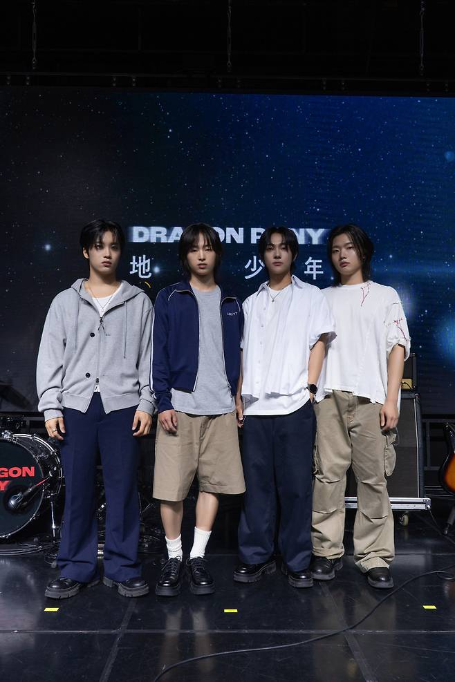 드래곤포니 편성현, 권세혁, 안태규, 고강훈. 사진 제공=안테나