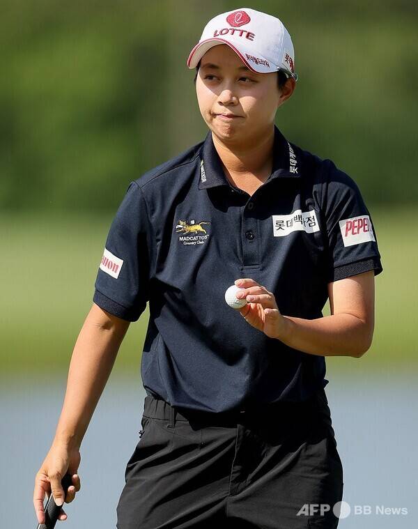 2025년 미국여자프로골프(LPGA) 투어 ISPS한다 스코틀랜드 여자오픈 우승 접전 끝에 단독 2위로 마친 김효주 프로. 사진제공=ⓒAFPBBNews = News1 (사진을 무단으로 사용하지 마십시오)