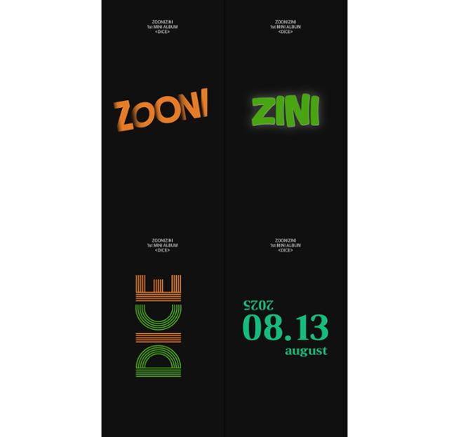 주니지니가 첫 번째 미니앨범 '다이스' 발매를 공식화하는 커밍순 티저 영상을 공개했다. 판타지오 제공