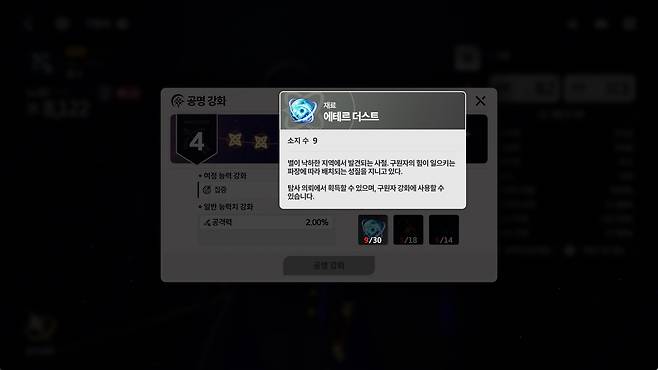 ▲ 방치형 보급이 있긴 하지만 그걸로 수급 안 되는 재화와 장비 종류도 많다