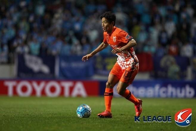 제주 SK 정운. 사진=한국프로축구연맹