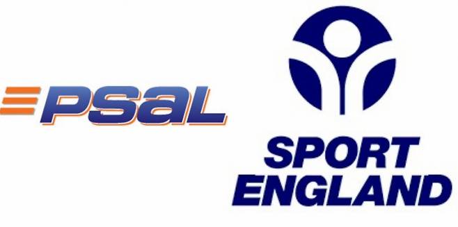 왼쪽부터 미국 뉴욕시 PSAL(Public Schools Athletic League), 영국 스포트 잉글랜드(Sport England) 로고. /사진=PSAL, 스포트 잉글랜드 갈무리.