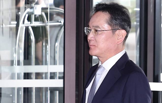 이재용 삼성전자 회장이 지난 5월30일 서울 중구 신라호텔에서 열린 2025 삼성호암상 시상식에 참석하고 있다. / 사진=뉴스1 김성진 기자 /사진=(서울=뉴스1) 김성진 기자