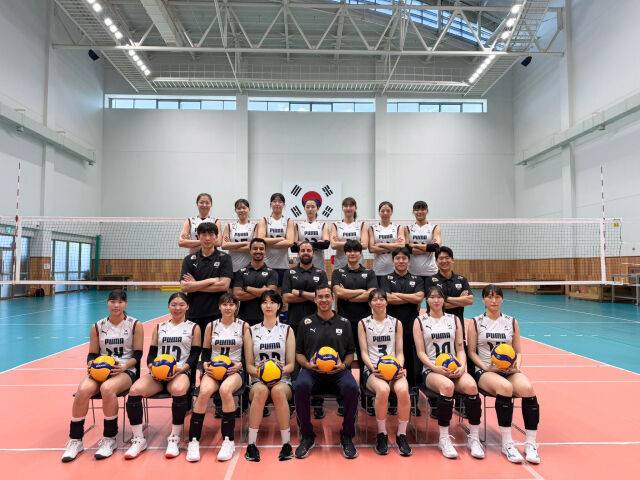 한국 여자배구대표팀./대한배구협회