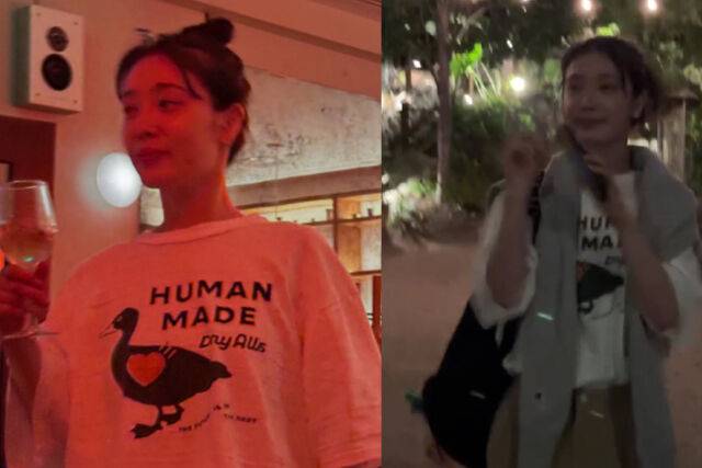 김히어라가 해외에서 화장기 없는 얼굴로 수수한 모습을 보여줬다. / 김히어라 소셜미디어
