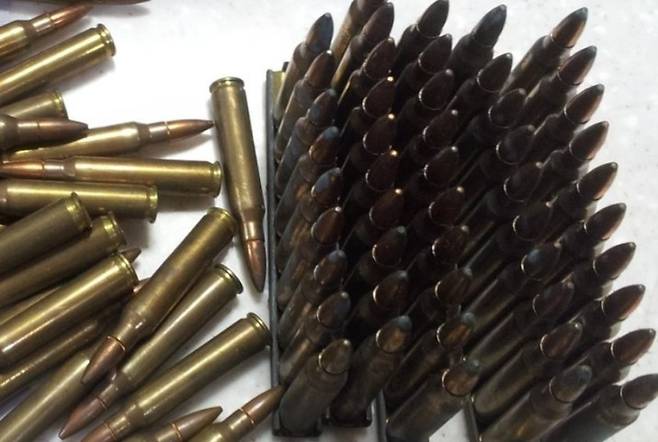 M16 소총 실탄. 기사와 관련 없는 사진 [연합]