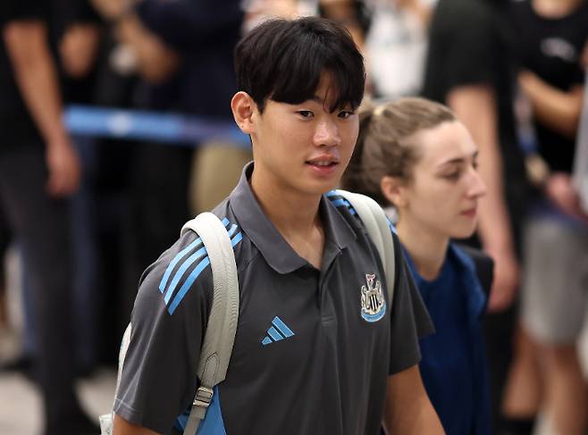 뉴캐슬 유나이티드, 박승수 귀국. 연합뉴스