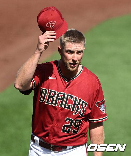 [OSEN=지형준 기자] 애리조나 메릴 켈리. 2023.02.23 /jpnews@osen.co.kr