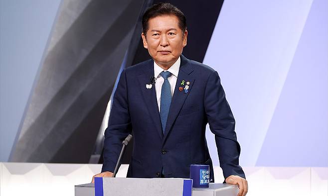 정청래 더불어민주당 당대표 후보. 뉴시스