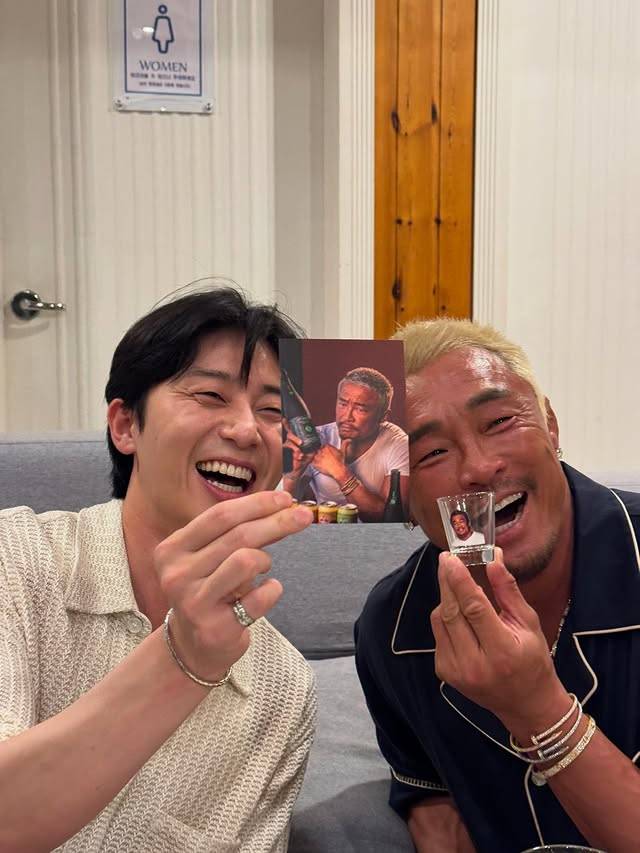 ▲ 박서준 추성훈. 출처ㅣ추성훈 인스타그램