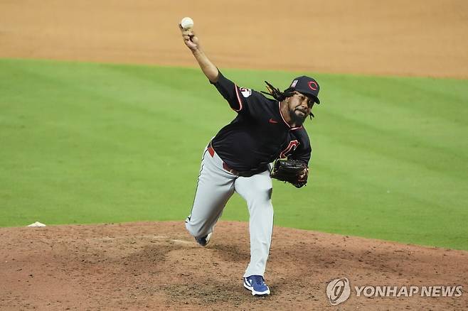 클리블랜드 마무리 투수 에마누엘 클라세 [AP=연합뉴스]