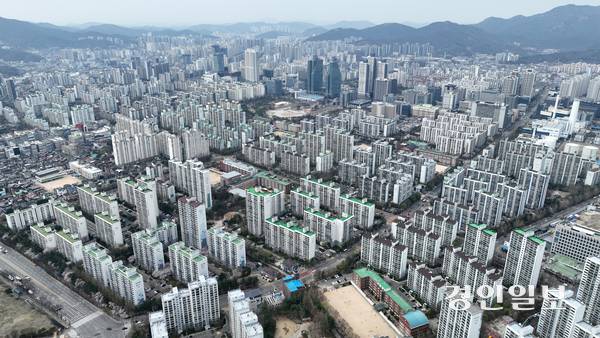 안양 평촌 1기 신도시 일대 전경. /경인일보DB