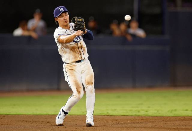 탬파베이 레이스의 김하성. 연합뉴스