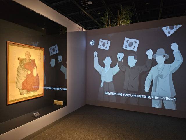 부산박물관에서 진행 중인 광복 80주년 기념 전시와 연계해 어린이 프로그램을 진행한다. 사진은 전시 모습. 김효정 기자