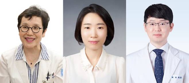 (왼쪽부터)분당서울대병원 소화기내과 김나영 교수, 송진희 연구교수, 최용훈 교수. [사진=분당서울대병원]