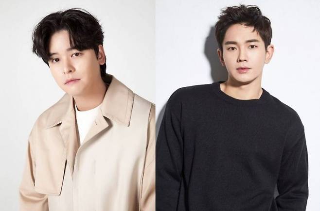 배우 이장우(왼쪽)와 온주완. 후너스엔터테인먼트·해와달엔터테인먼트