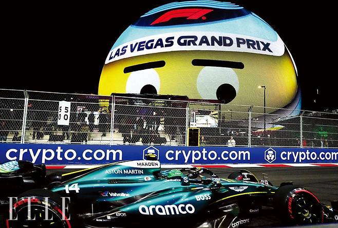 포뮬러 1 경기는 라스베이거스와 10년간 그랑프리 계약을 체결했다. 2024년부터 라스베이거스에서 펼쳐지는 포뮬러 1 경기 현장.