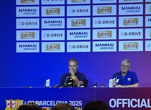 한지 플릭 바르셀로나 감독. 김정용 기자