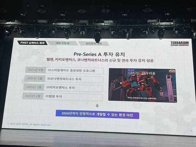 여러 곳에서 프리 시리즈A 투자를 유치했다