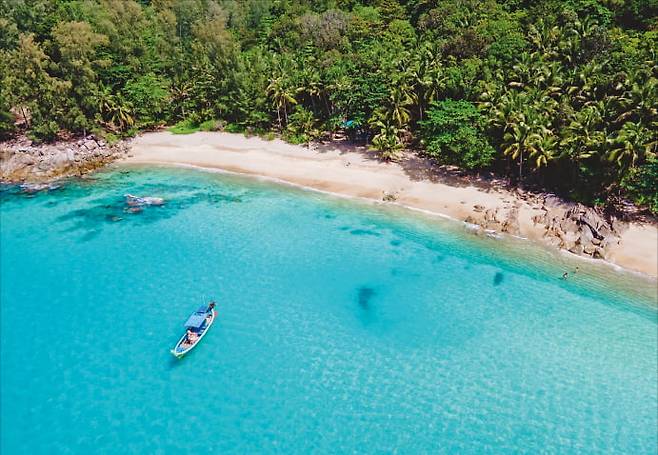 태국 푸껫 바나나 비치의 모습.  한진관광 제공