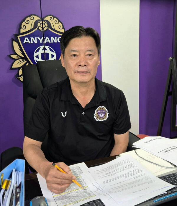 Lee Woo -hyung FC Anyang 9th General Manager. Reporter Lim Chang -man