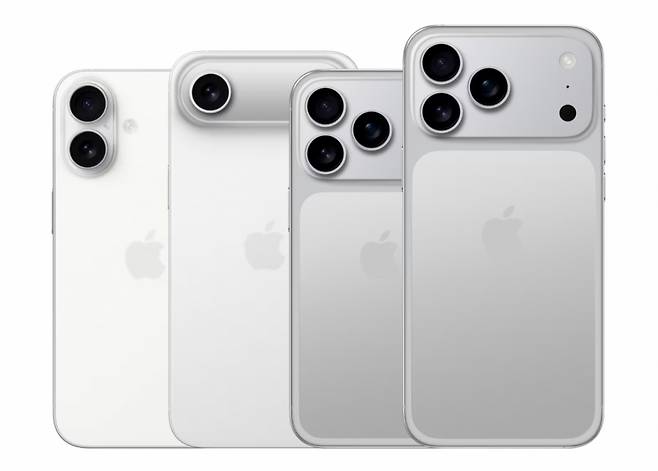 아이폰17 시리즈 예상 이미지. /사진=SNS 갈무리