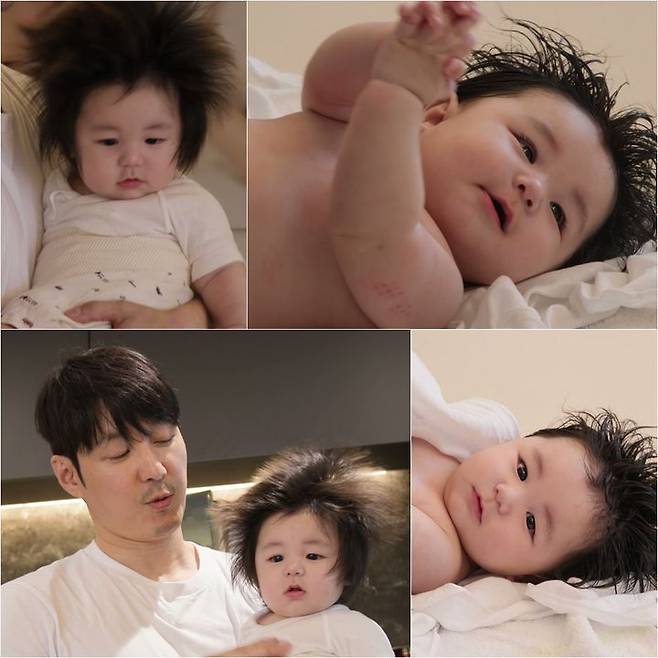 [서울=뉴시스] 배우 심형탁이 오는 30일 방송하는 KBS 2TV 예능 프로그램 '슈퍼맨이 돌아왔다'에서 아들 하루 목욕을 시켜준다. (사진=KBS 2TV '슈퍼맨이 돌아왔다' 제공) 2025.07.29. photo@newsis.com *재판매 및 DB 금지