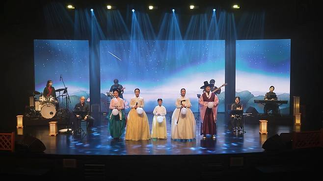 '국악유람 :강릉'&nbsp; &nbsp;국악밴드 해랑(허난설헌 비망) 공연장면 ⓒ 강릉시 제공