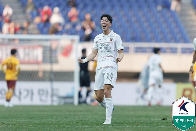 한현서. /사진=한국프로축구연맹 제공
