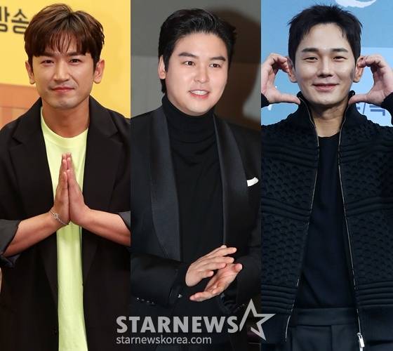 왼쪽부터 이민우, 이장우, 온주완 /사진=스타뉴스