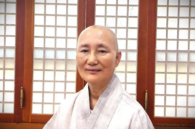(재)정토마을 능행 이사장. [사진=코메디닷컴]