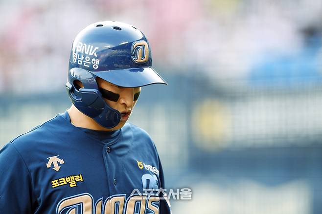 NC 시절 손아섭의 모습. 잠실 | 박진업 기자 upandup@sportsseoul.com