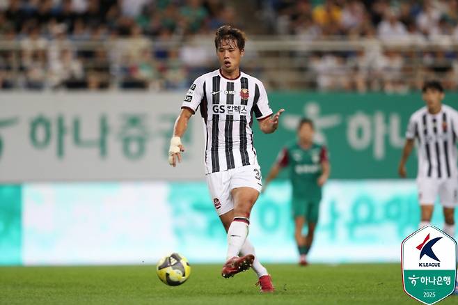 FC서울 유스 출신 국가대표 수비수 김주성. 사진제공=한국프로축구연맹