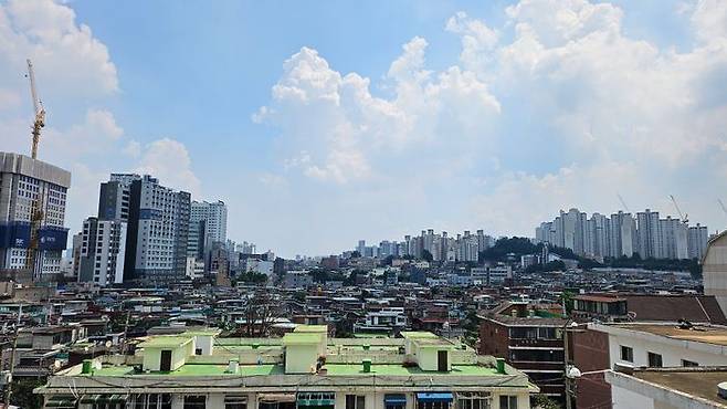 노량진1구역 전경.ⓒ데일리안 배수람 기자
