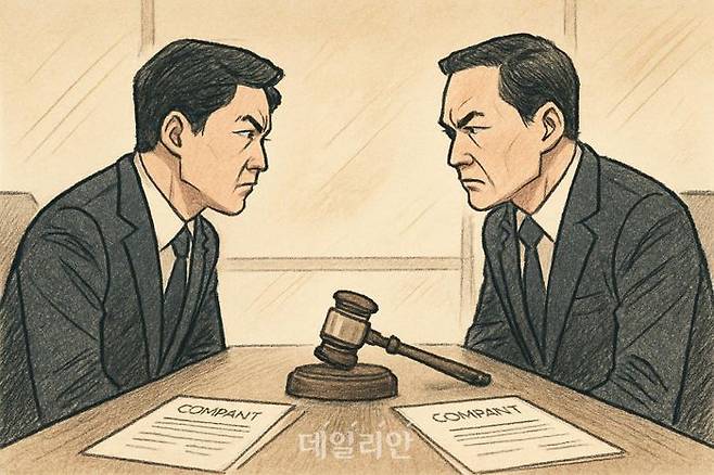 콜마비앤에이치가 최근 지주사인 콜마홀딩스의 경영전략에 대해 사실과 다른 내용으로 공개 비판해 논란이 일고 있다.ⓒ데일리안 AI 이미지 삽화