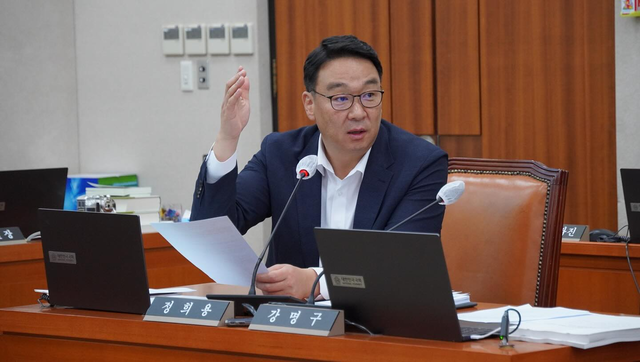 국회 농림축산식품해양수산위원회 야당 간사인 정희용 국민의힘 의원.<정희용 국회의원 페이스북 사진>