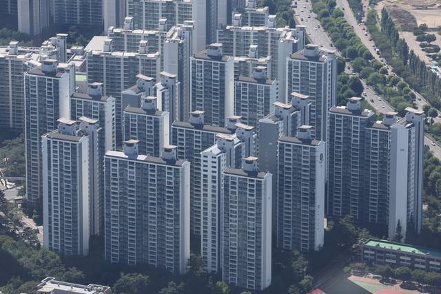 서울 시내 아파트 단지. [연합뉴스 제공]
