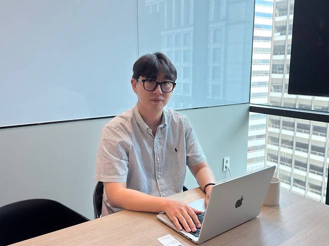 엄은상 팀모노리스 대표 사진=신지민 기자