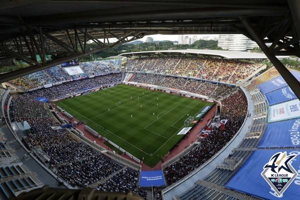 수원월드컵경기장 전경. 한국프로축구연맹 제공