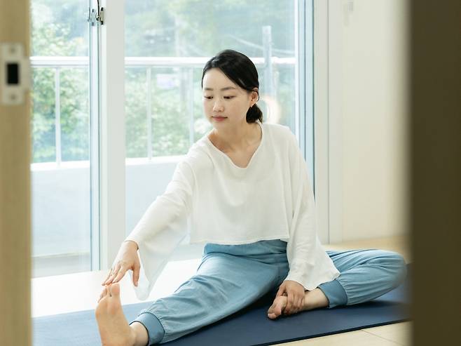 요가·명상 프로그램. (제주관광공사 제공)
