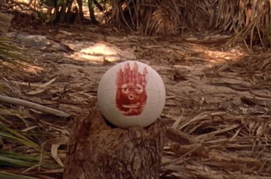 영화 '캐스트 어웨이'에 등장하는 배구공 '윌슨'. 사진 '파라마운트플러스' 유튜브 캡처