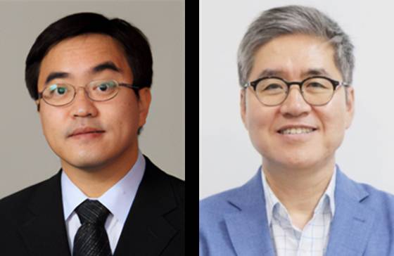 모벤시스 신임 사외이사 MS 황민하 박사(왼쪽), KVI 정회훈 대표(오른쪽)