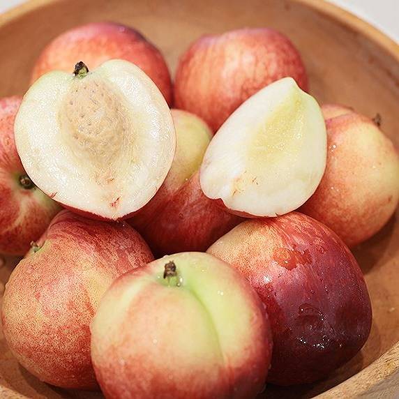 공영홈쇼핑에서 판매중인 신비복숭아 자료사진. /사진제공=공영홈쇼핑.