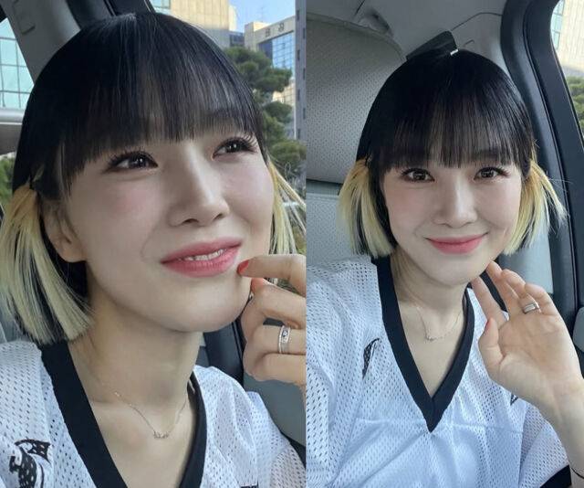 자두가 더운 여름 근황 사진을 올렸다. / 자두 소셜미디어