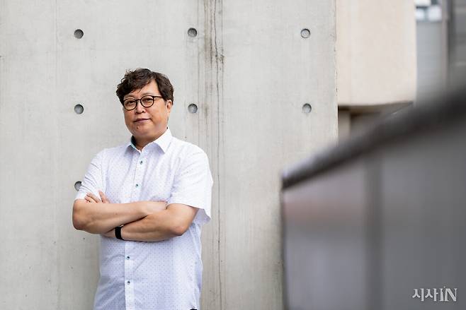 7월15일 서울 마포구 파란미디어 사무실에서 신간 <하룻밤에 읽는 남북국사> 저자 이문영 작가가 <시사IN>과 인터뷰했다. ⓒ시사IN 신선영