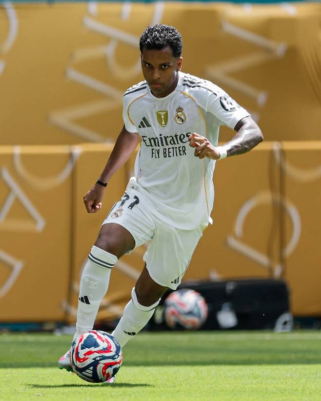 레알 마드리드의 브라질 날개 호드리구는 토트넘, 리버풀 등을 비롯한 복수의 EPL 클럽들로부터 관심을 받고 있다. 사진출처｜레알 마드리드 페이스북