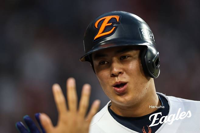 ▲ 노시환 ⓒ 한화 이글스