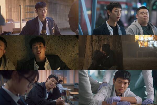 ▲ tvN 월화드라마 '견우와 선녀'에서 김진웅 역을 맡은 김성정이 시청자들에게 강렬한 인상을 남겼다. 방송화면 캡처