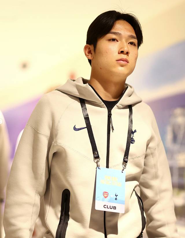 양민혁. /사진=토트넘 SNS